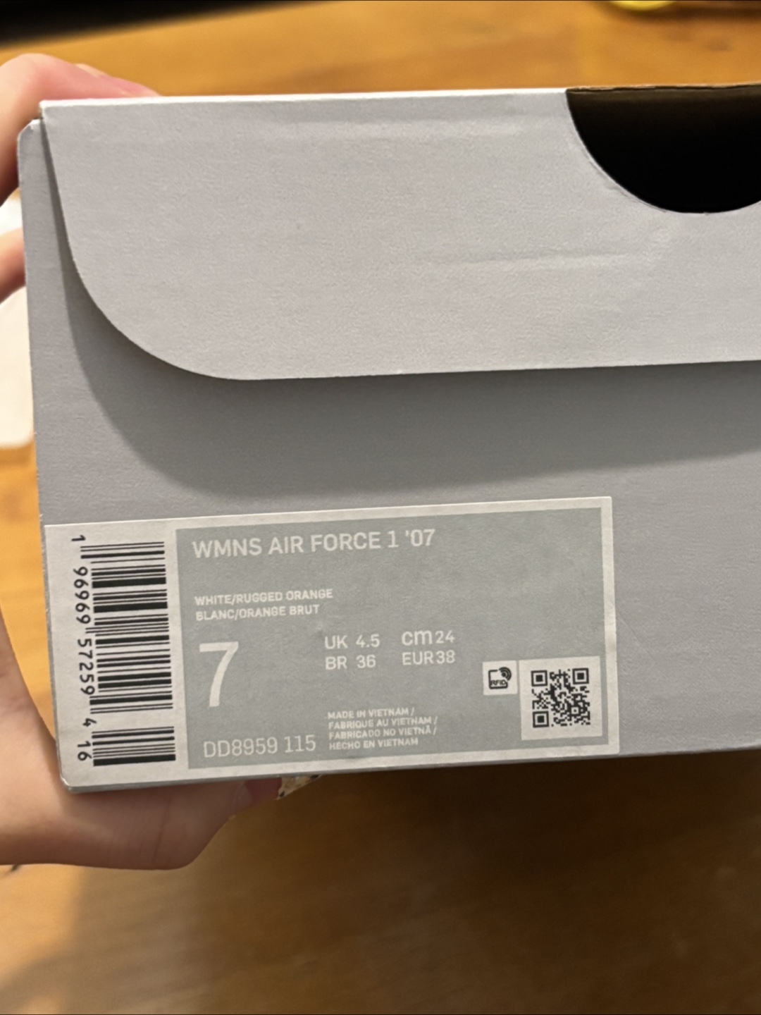 Air Force 1 Rugged Orange - Brand New - photo 4