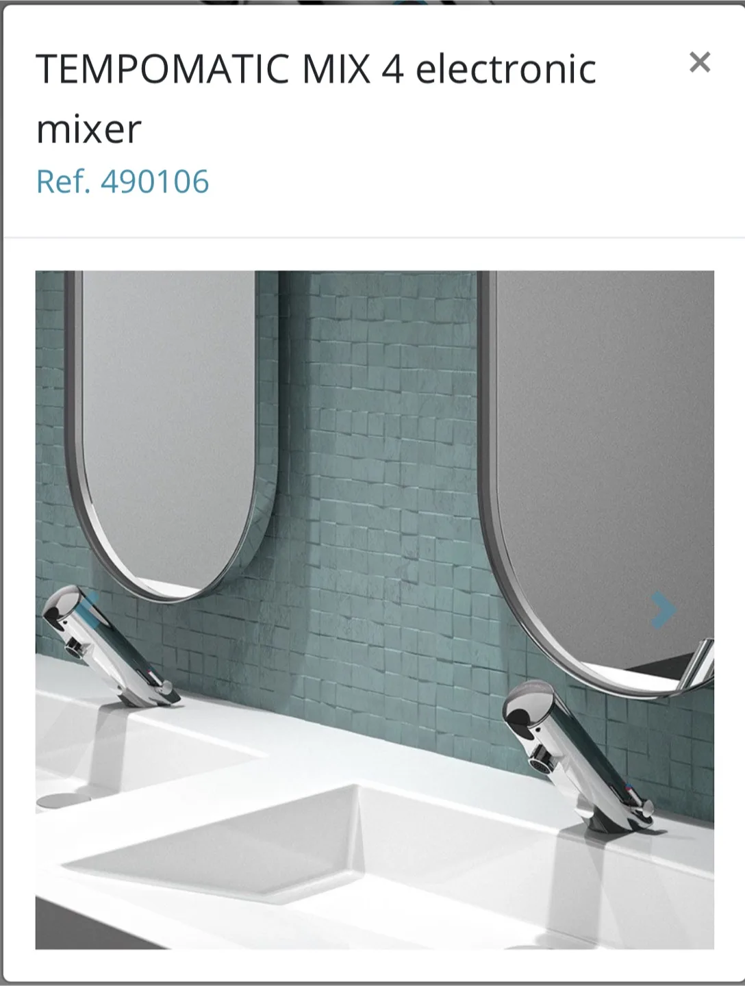 Delabie Tempomatic Mix 4 Electronic Mixer - New in Box! image indicator(4)