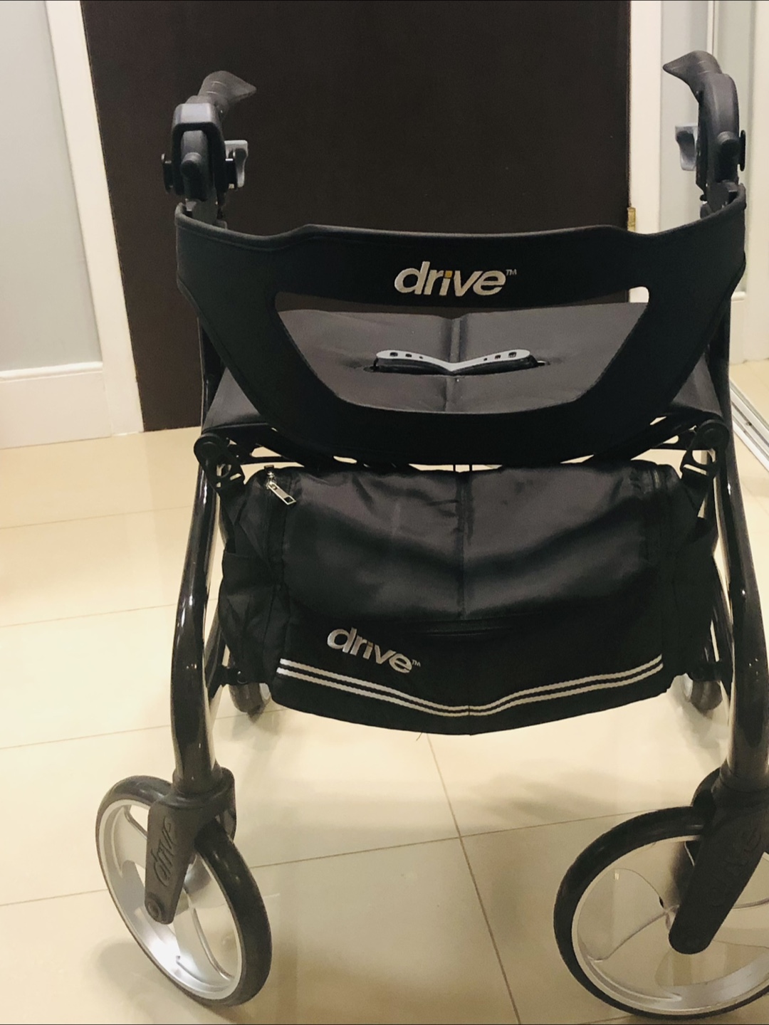 Drive Nitro Sprint Rollator - Tall, Black - photo 2