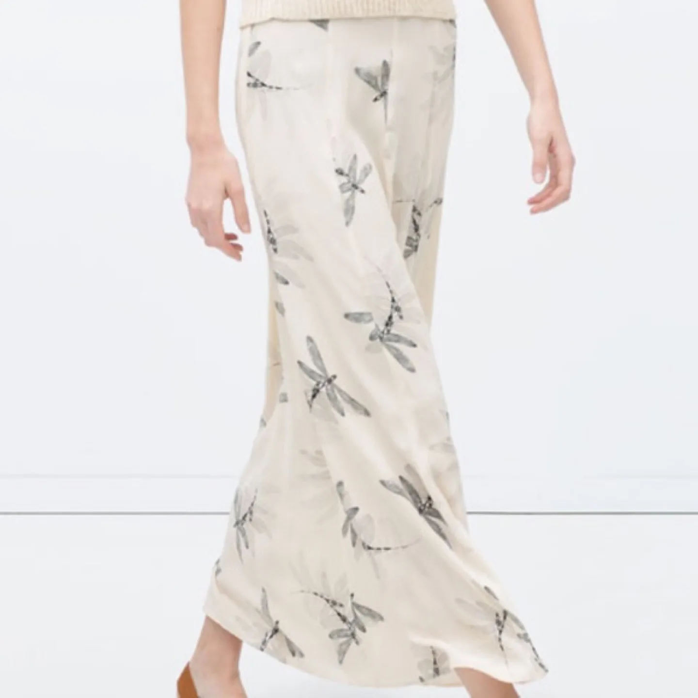 Zara Dragonfly Maxi Skirt (M) image indicator(2)