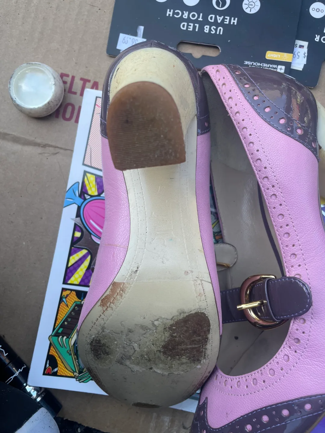 What For Pink & Brown Heels thumbnail