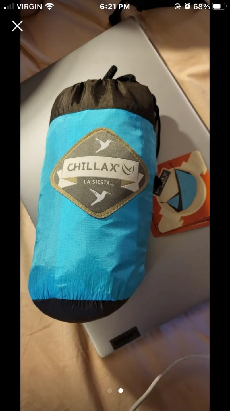 Chillax Travel Hammock (New, in Turquoise) image indicator(2)