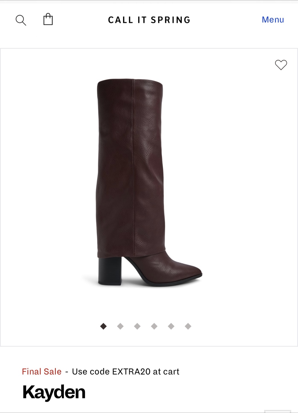 Call It Spring Kayden Bordo Boots - photo 4