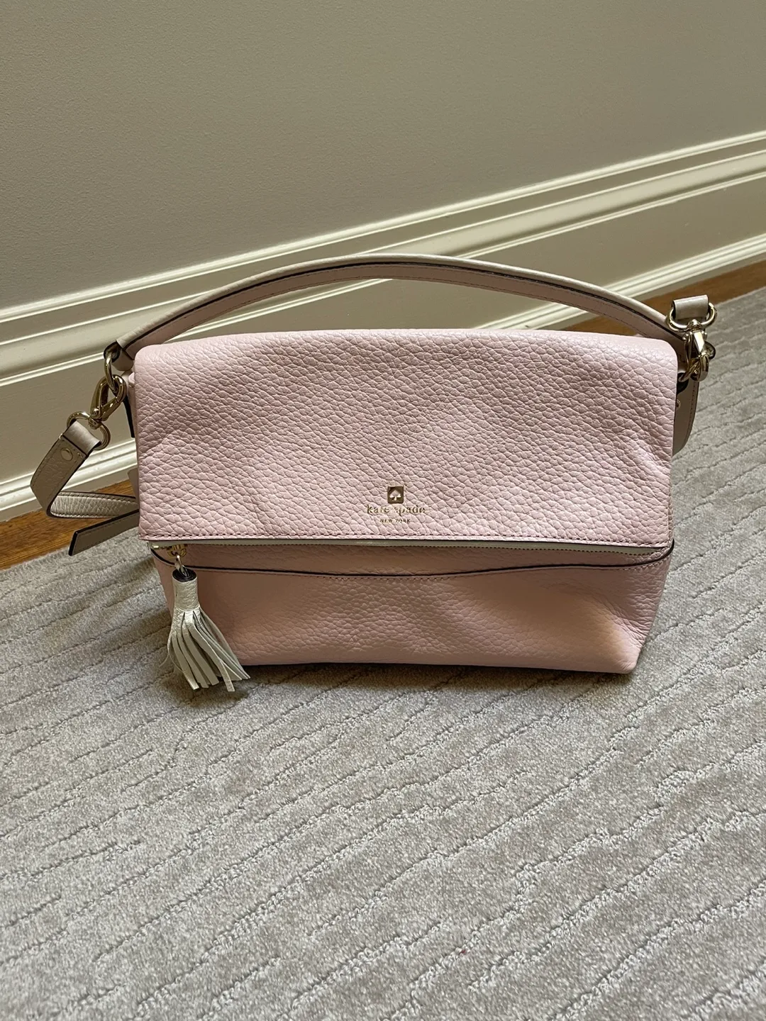 Authentic BRAND NEW Kate Spade Maria Leather Shoulder Bag 🇨🇦 thumbnail
