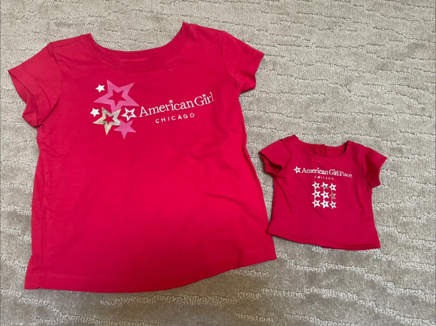 American Girl Matching Shirt Set - Size XS (6) 🇨🇦 thumbnail