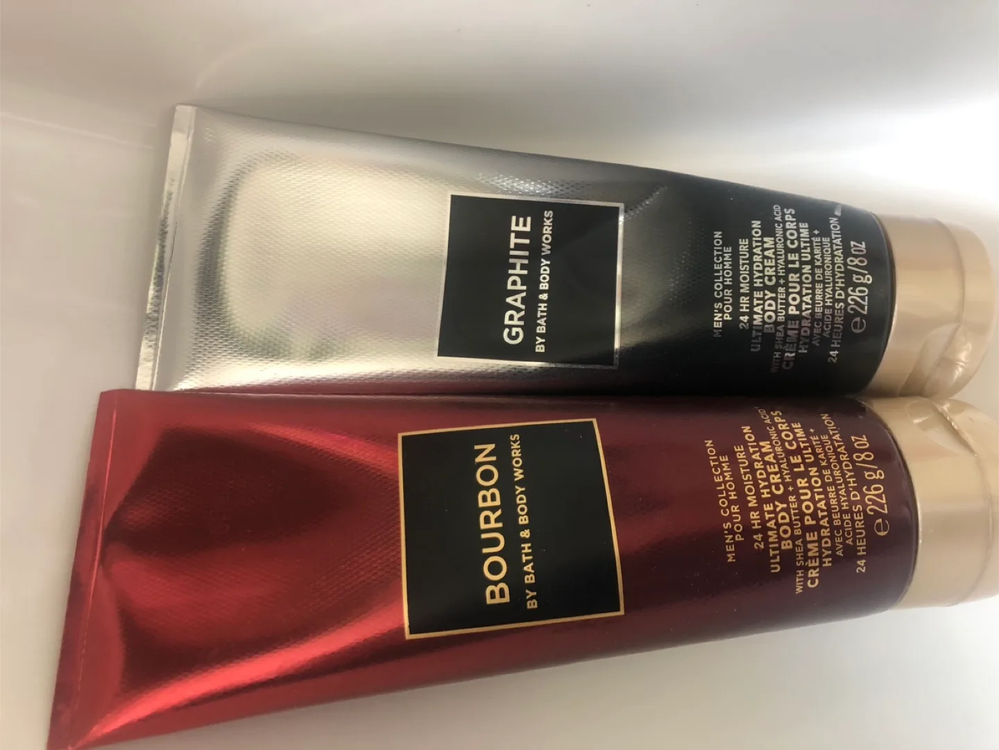 🇨🇦FREE Bath & Body Works Men's Body Cream (Bourbon & Graphite) thumbnail