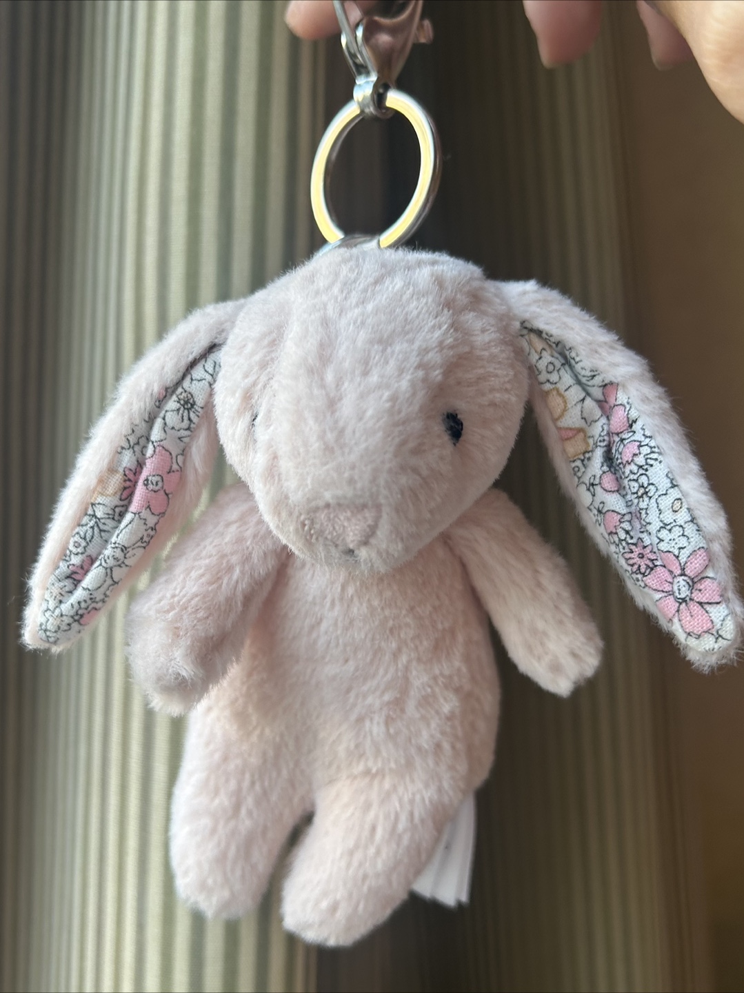 Jellycat Blossom Bashful Bunny Bag Charm