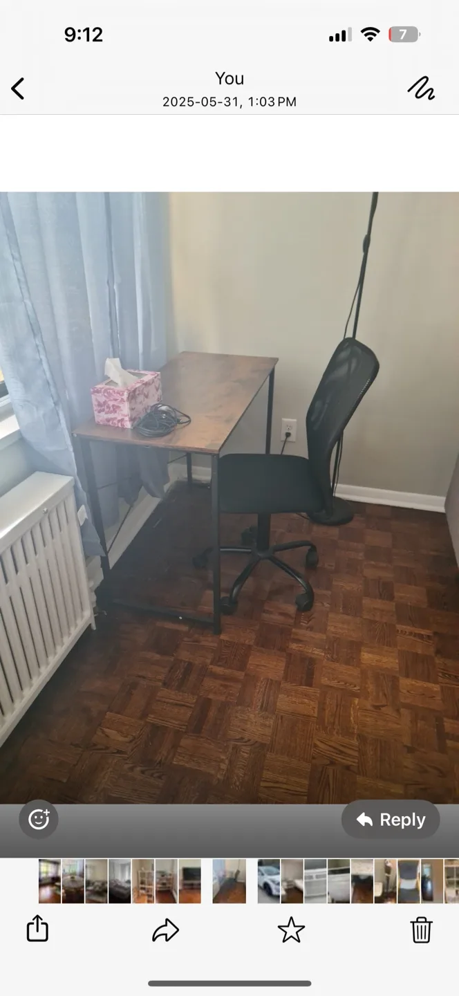 Desk and Office Chair Set thumbnail