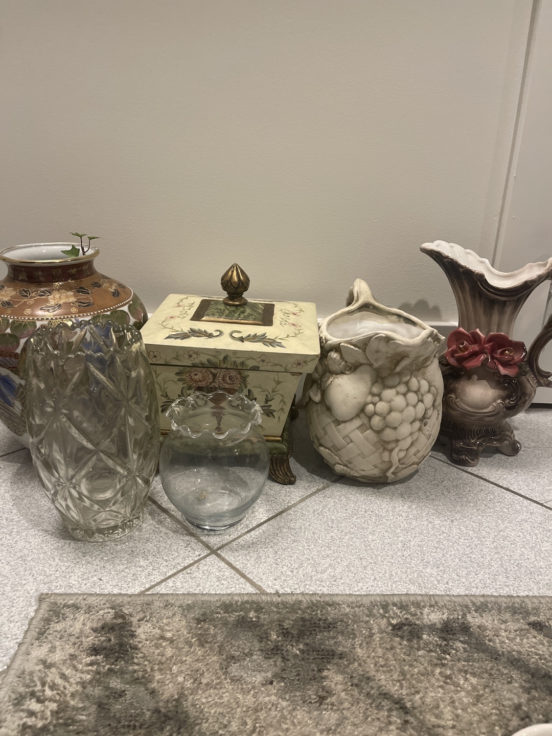 Assorted Vases and Decorative Box - photo 2