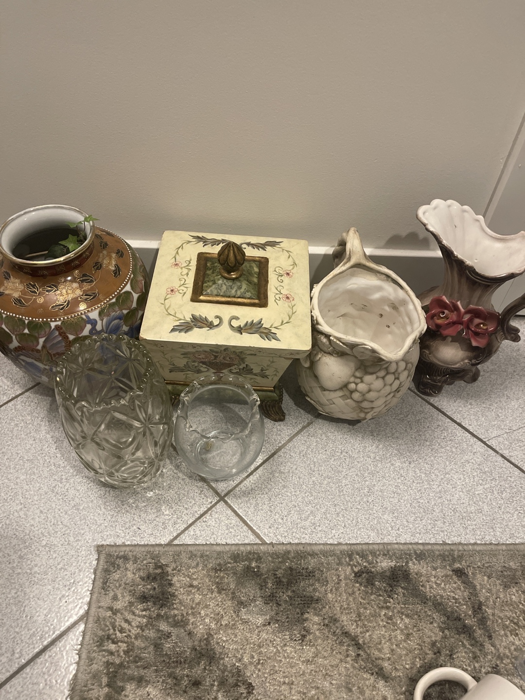 Assorted Vases and Decorative Box - photo 3