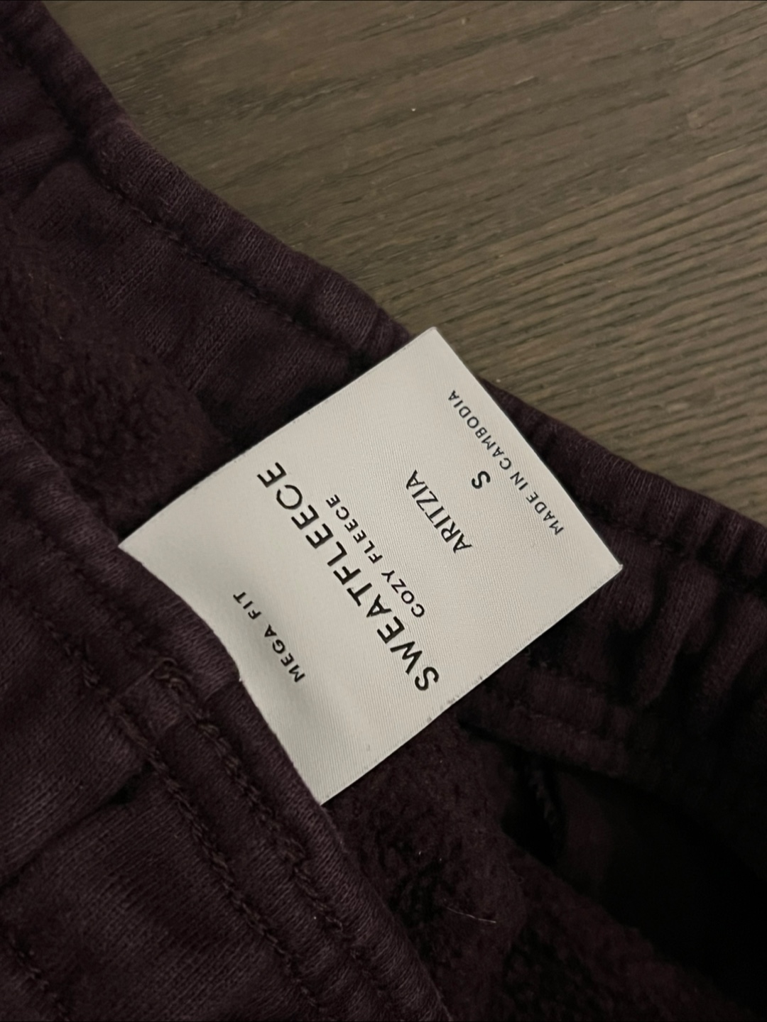 Aritzia Zip Hoodie + Cargo Sweatpants Set - Noble Purple - photo 3