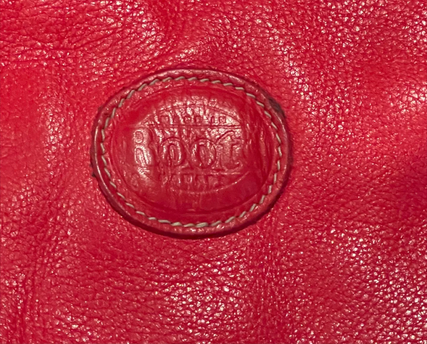 Roots Village Tribe cross body bag in red color image indicator(4)