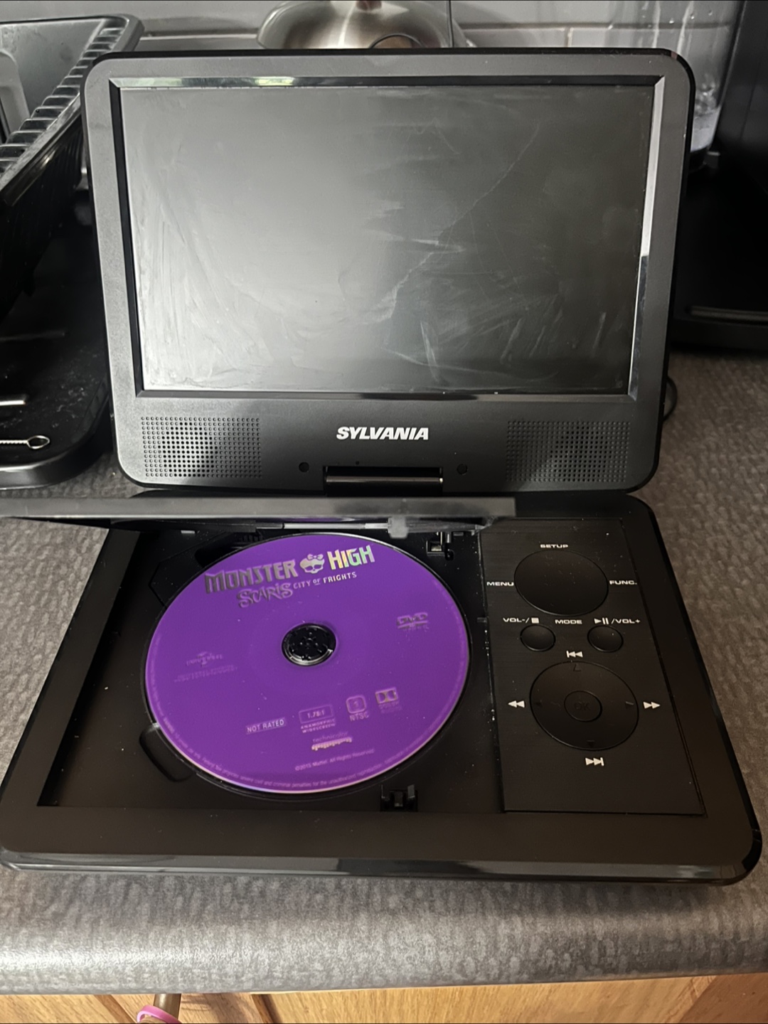 Sylvania Portable DVD player