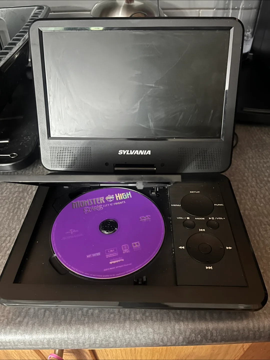 Sylvania Portable DVD player thumbnail