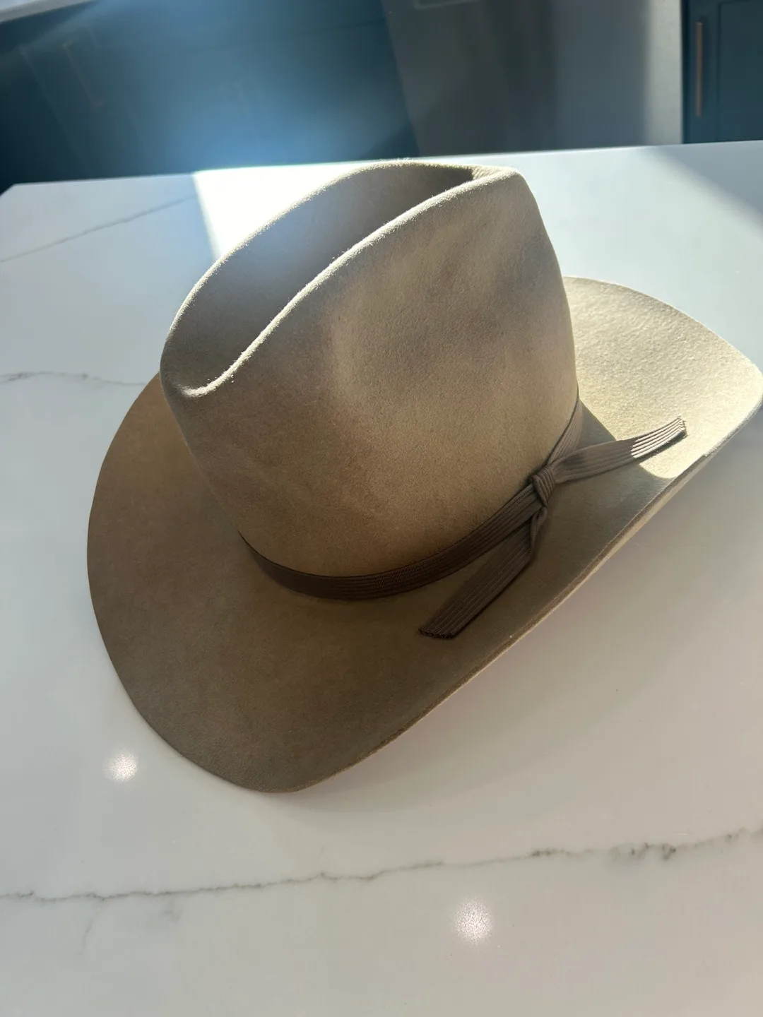Resistol Self-Conforming Cowboy Hat tan colour thumbnail