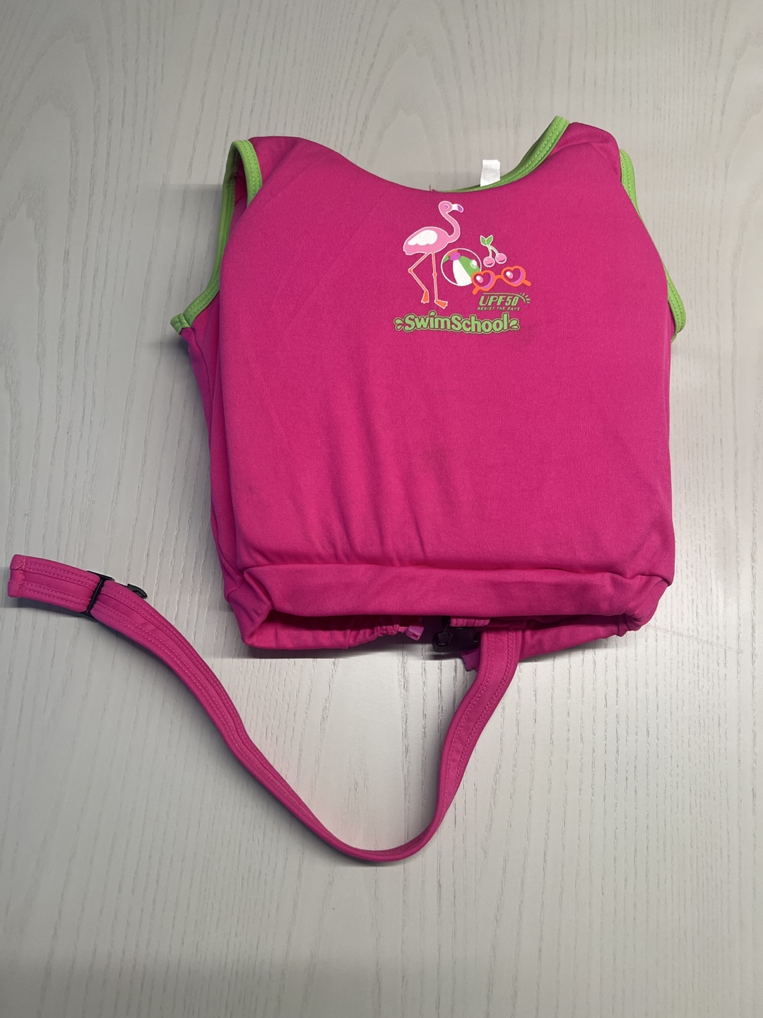 SwimSchool Pink UPF50 Swim Vest