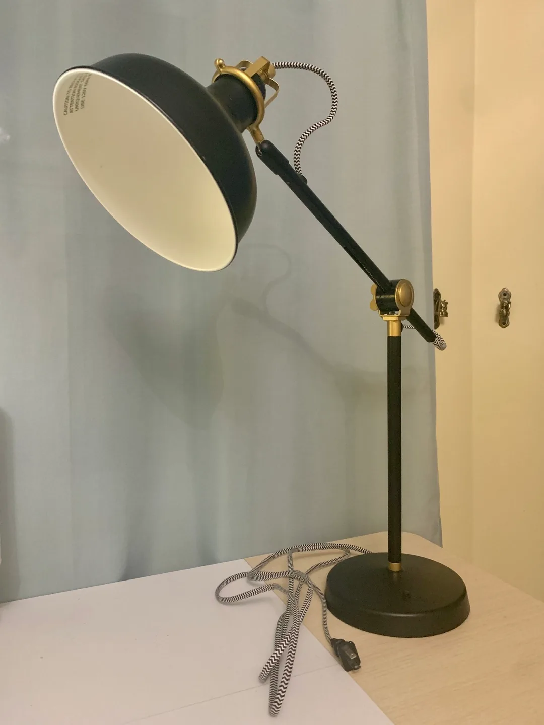 MOVING Sale! Desk Lamp - Black image indicator(4)