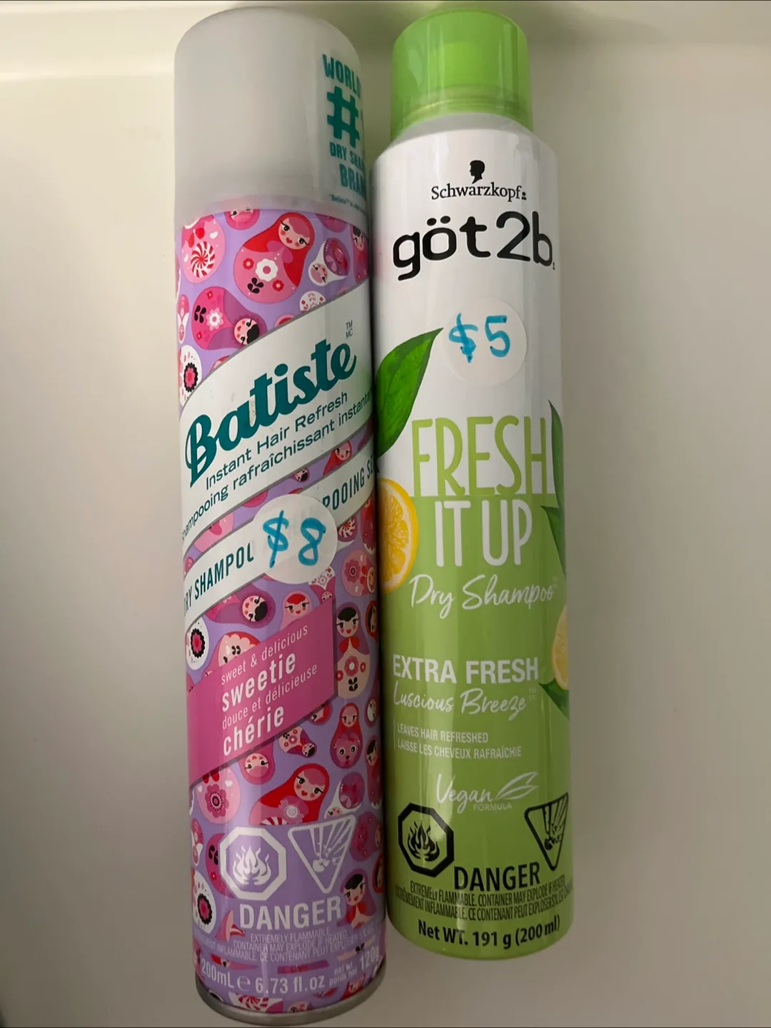 Batiste Sweetie & Got2b Fresh It Up Dry Shampoo thumbnail