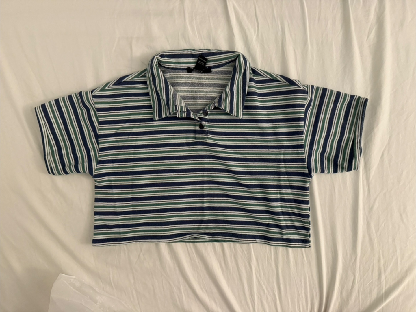 Striped Polo Shirt - Forever 21