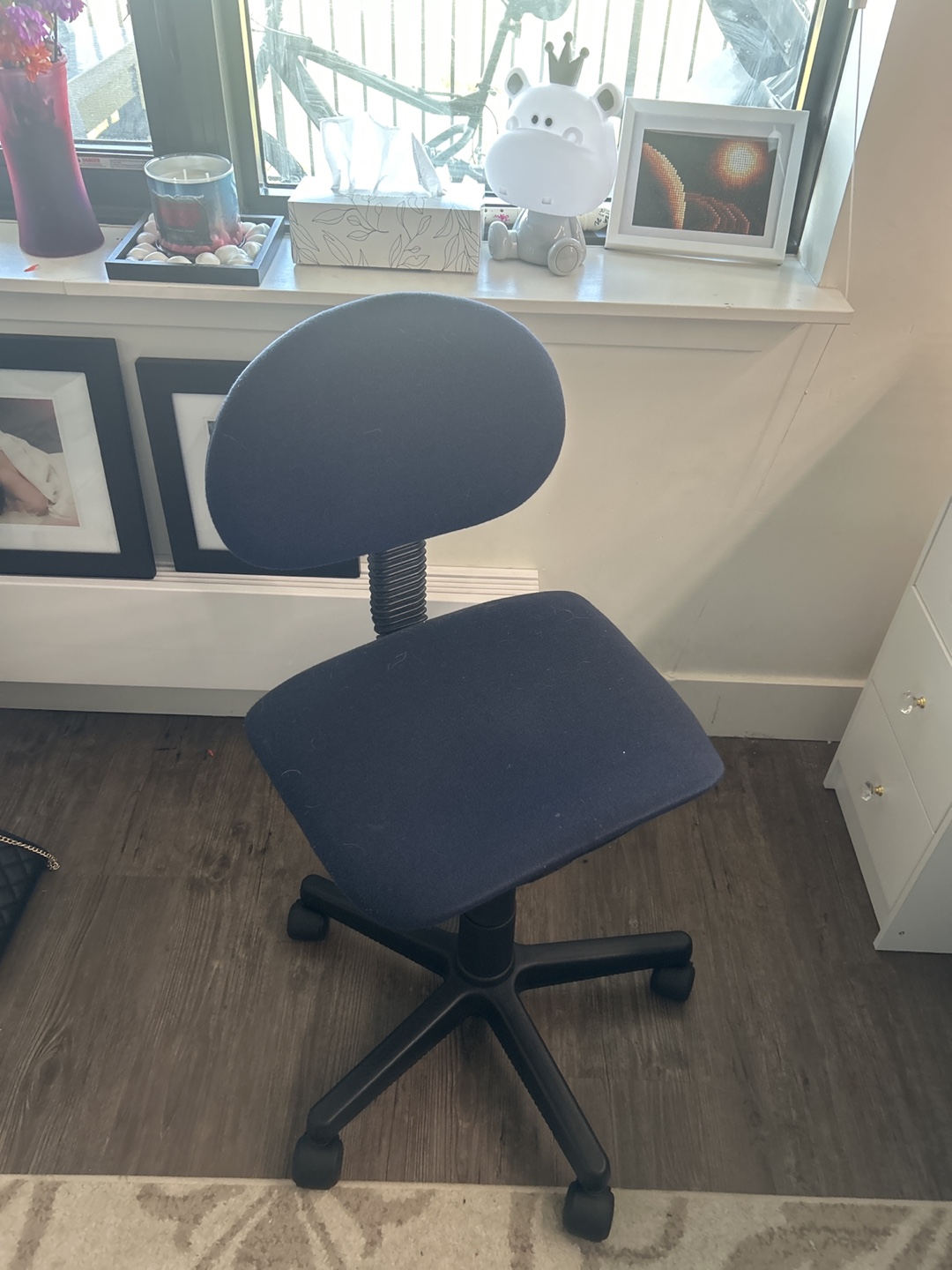 Navy Blue Office Chair - photo 2