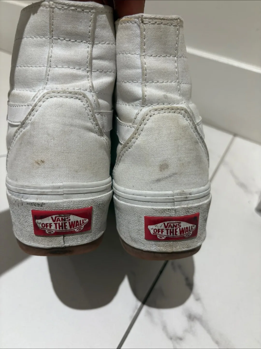 Vans High-Top Sneakers, Size 8 thumbnail