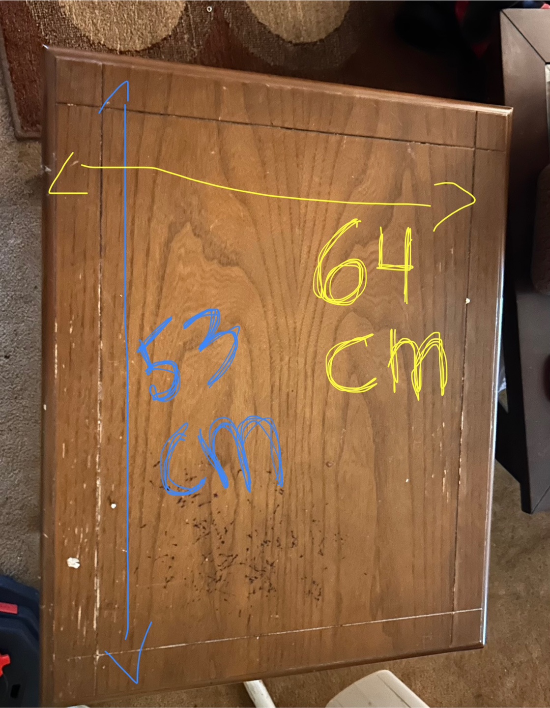 Real Wooden Side Table