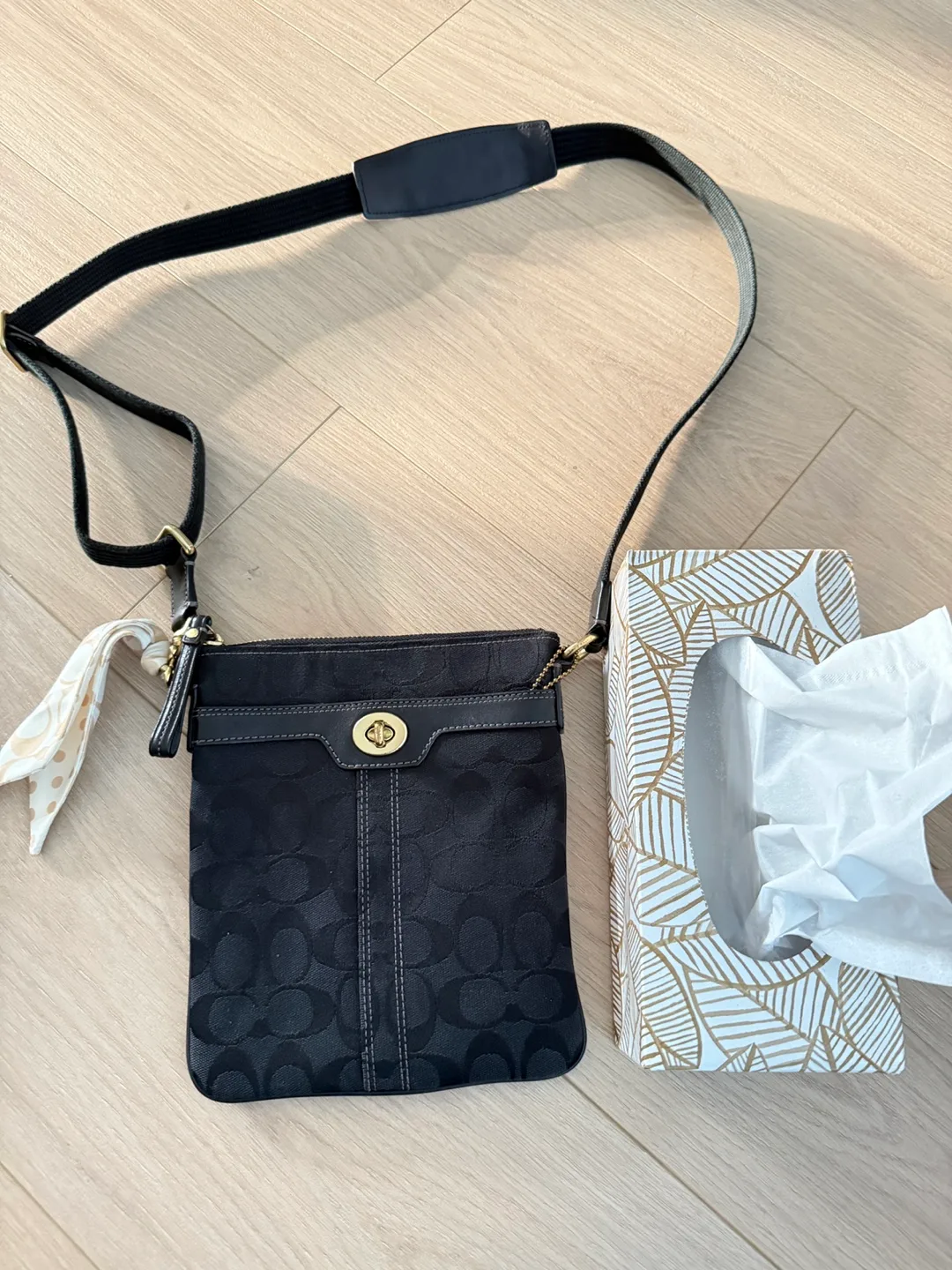 Coach Black Crossbody Bag thumbnail