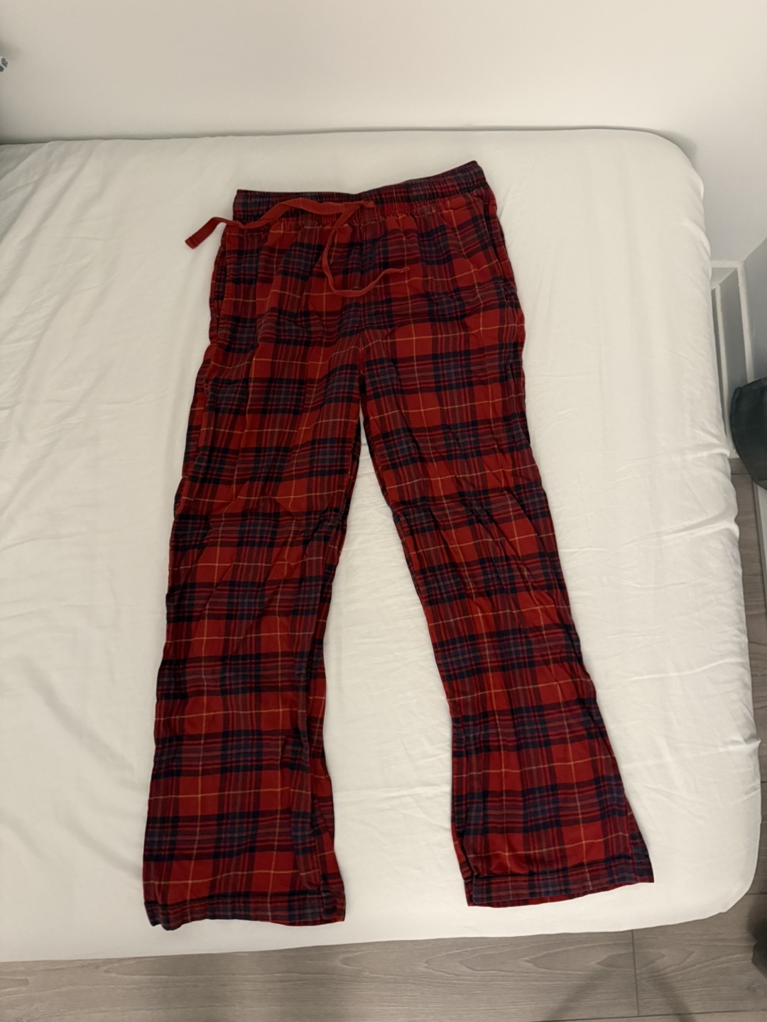 Red Plaid Pajama Pants