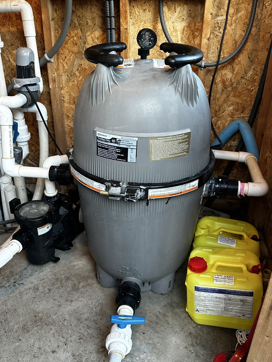 Zodiac CV340 Pool/Spa Filter