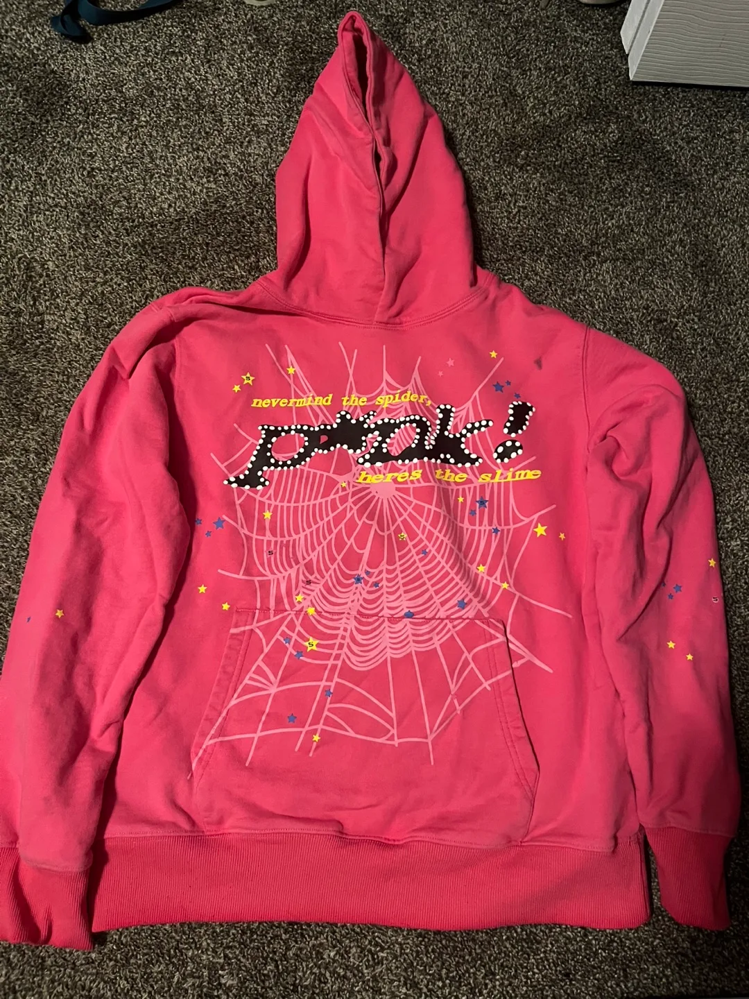 Pink Sp5der Hoodie thumbnail