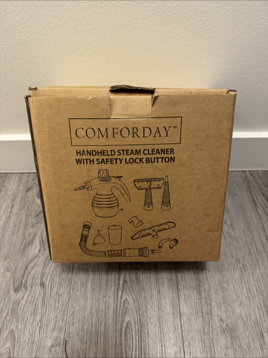 COMFORDAY Handheld Steam Cleaner with Attachments