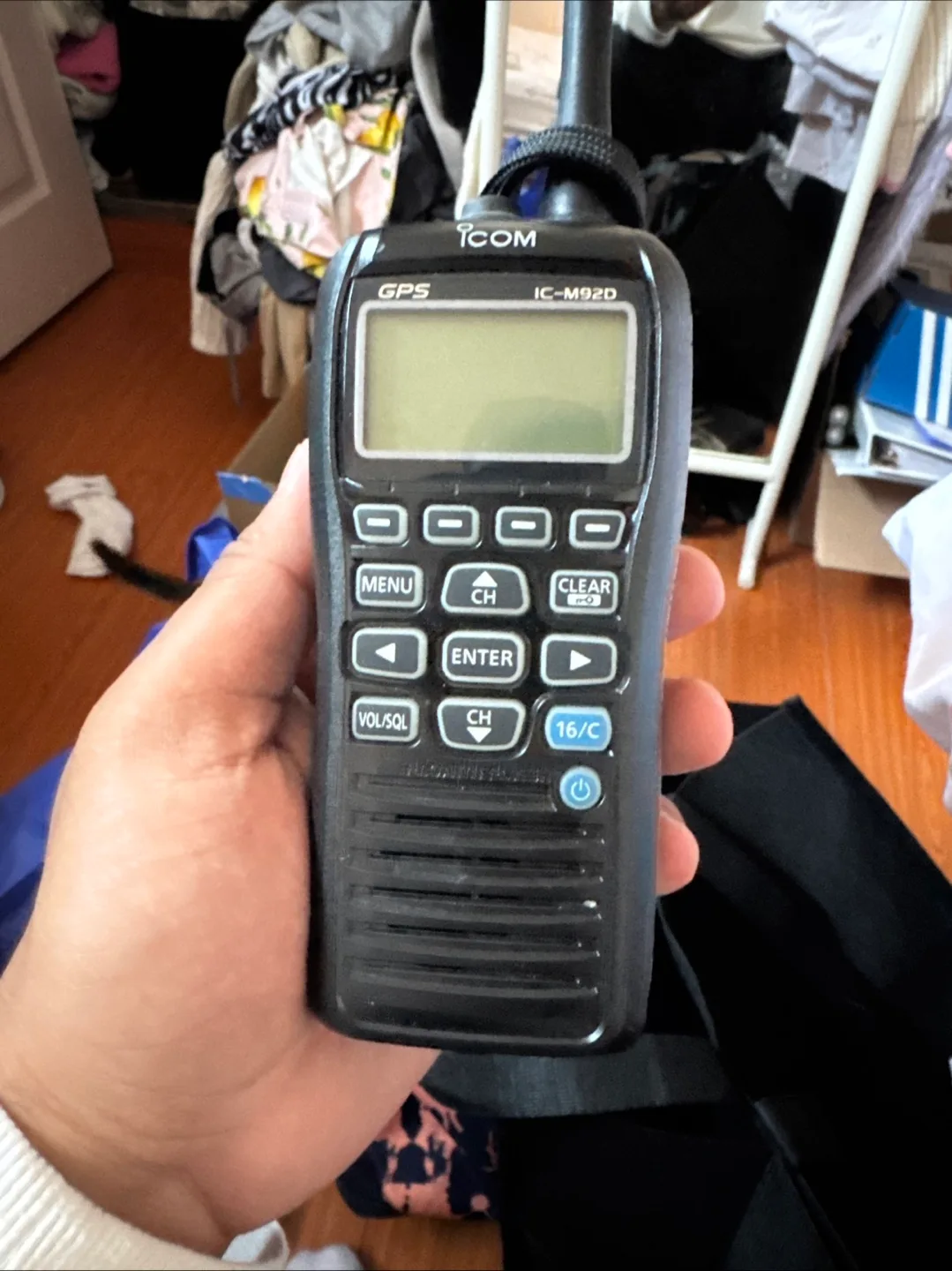 Icom IC-M92D GPS Marine Radio thumbnail