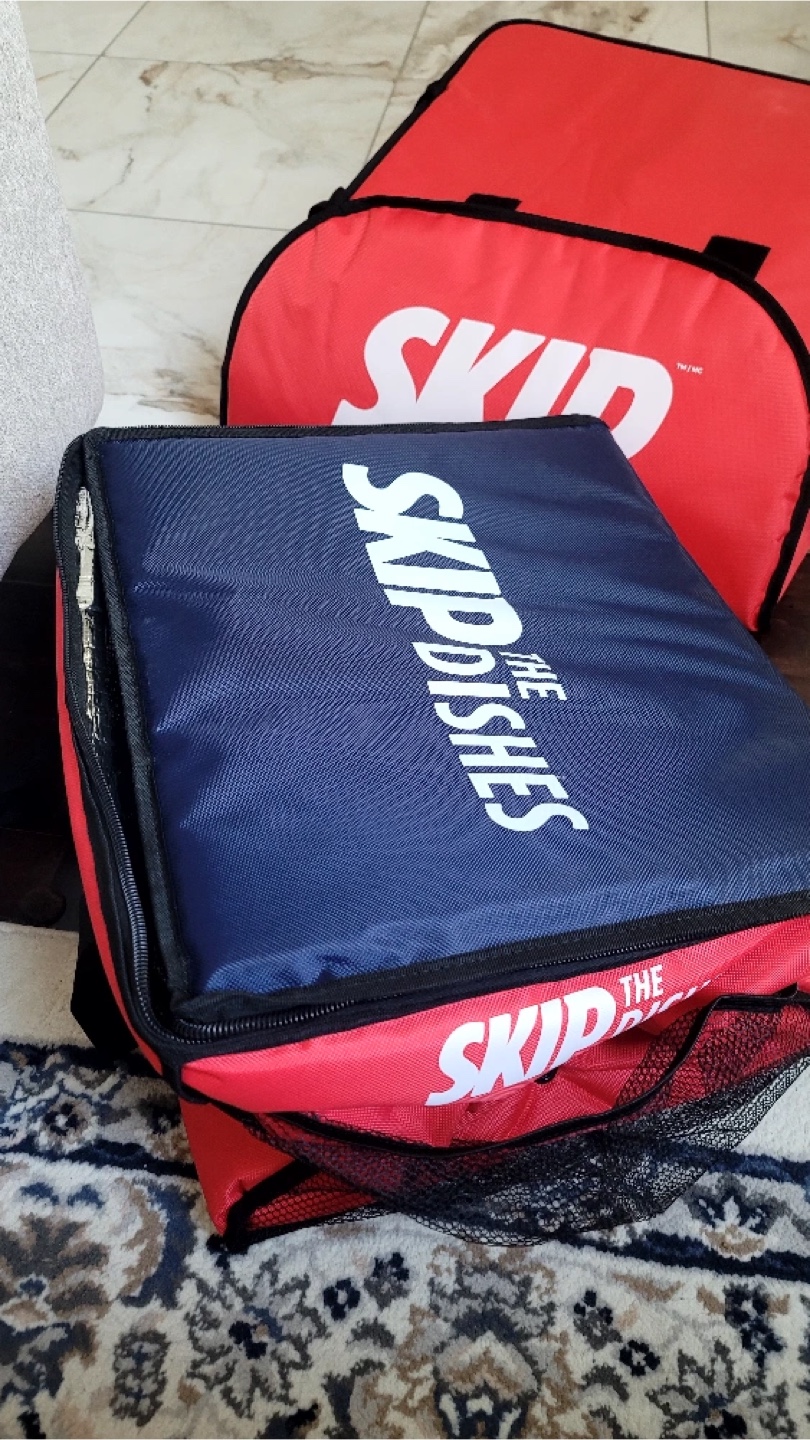 SkipTheDishes Delivery Bag