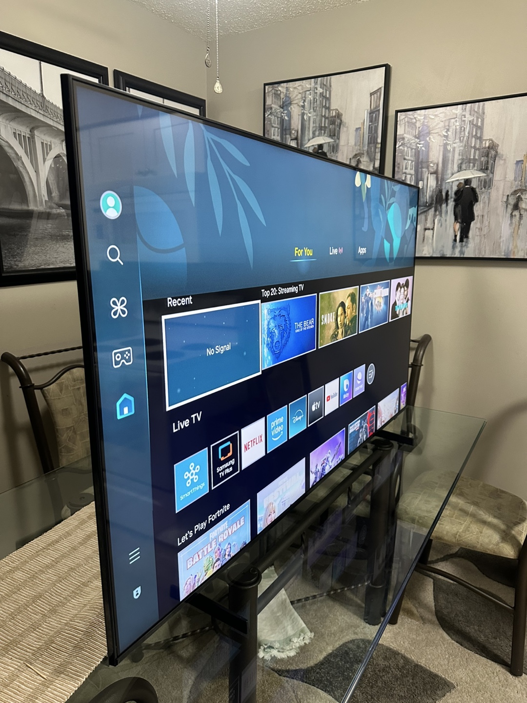 Like-New SAMSUNG 65-Inch QLED 4K Smart TV for Sale