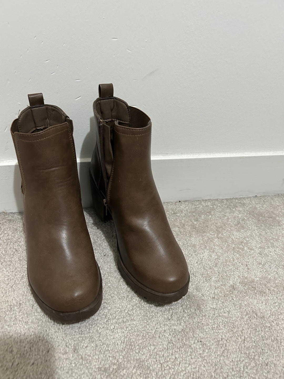 Brown Ankle Boots - Size 6 - photo 3