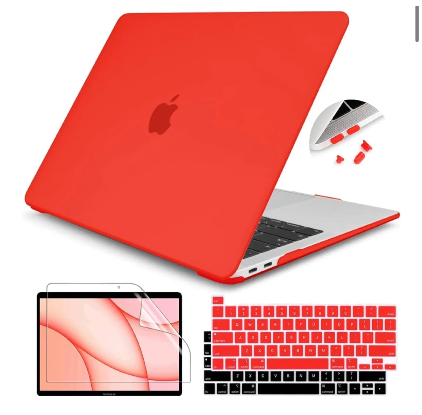 Red MacBook Air Hard Shell Case thumbnail