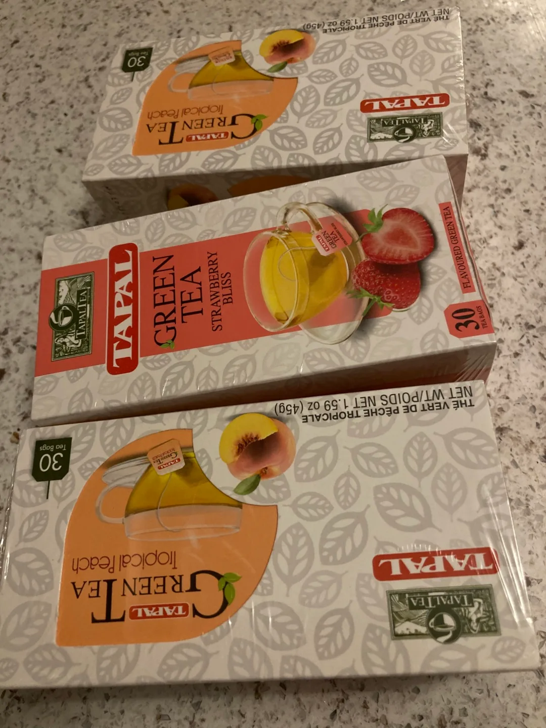 Tapal Green Tea - Tropical Peach & Strawberry Bliss thumbnail