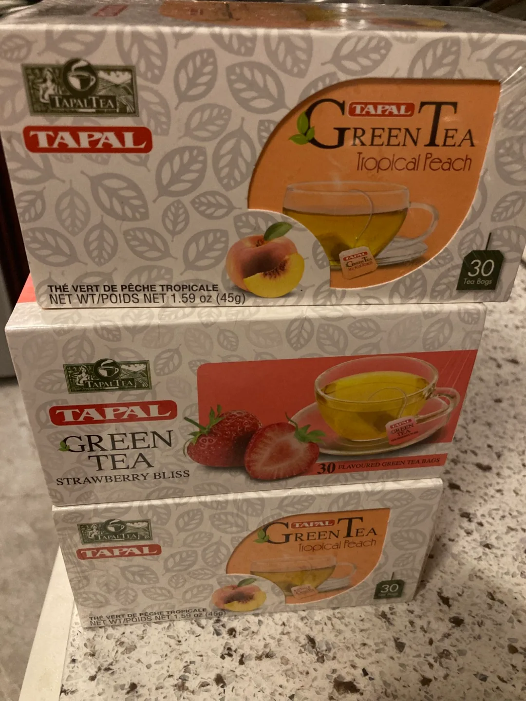 Tapal Green Tea - Tropical Peach & Strawberry Bliss image indicator(2)