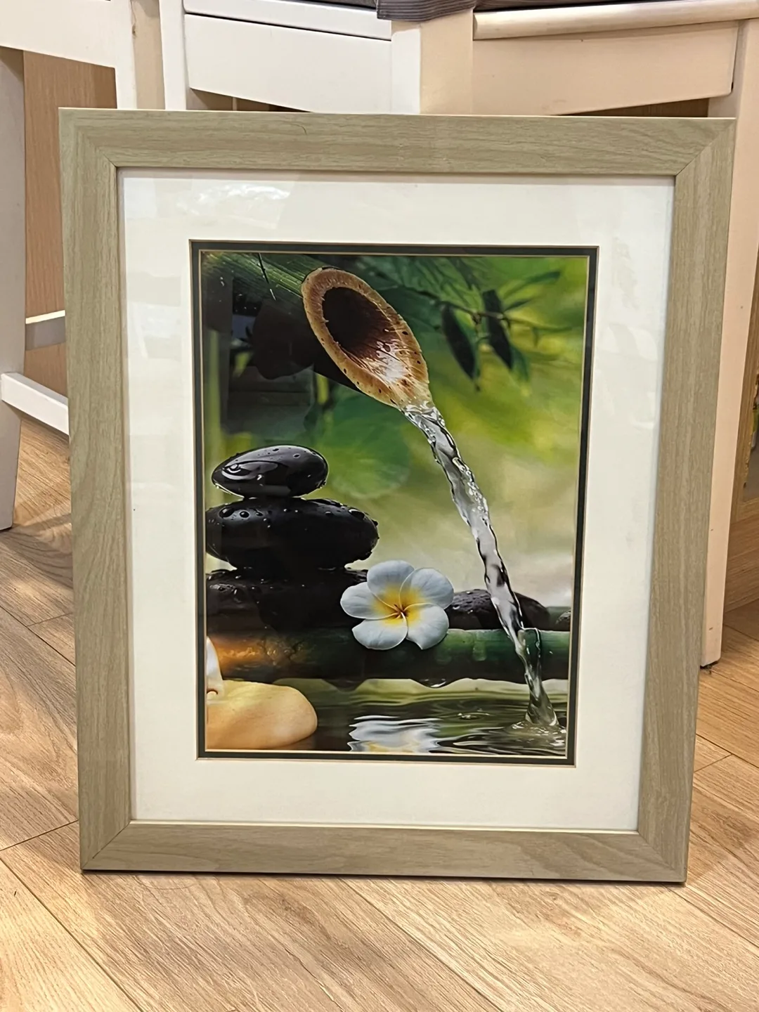 Framed art, Serenity Theme, glass cover thumbnail
