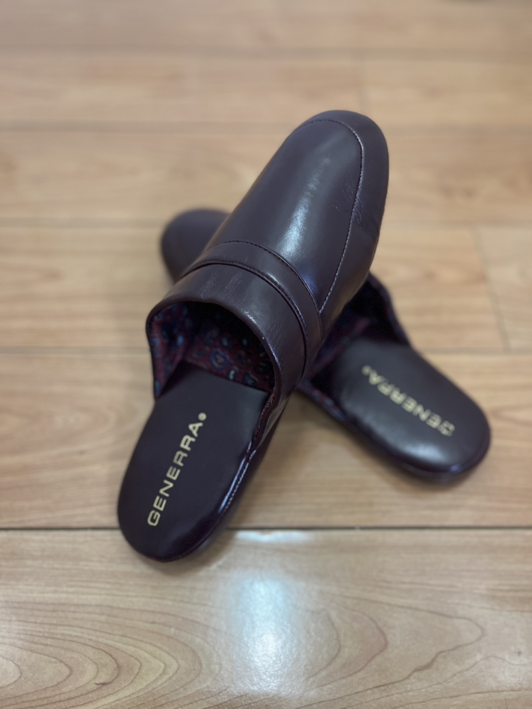 Leather Slippers - Size 9M (New) - photo 2