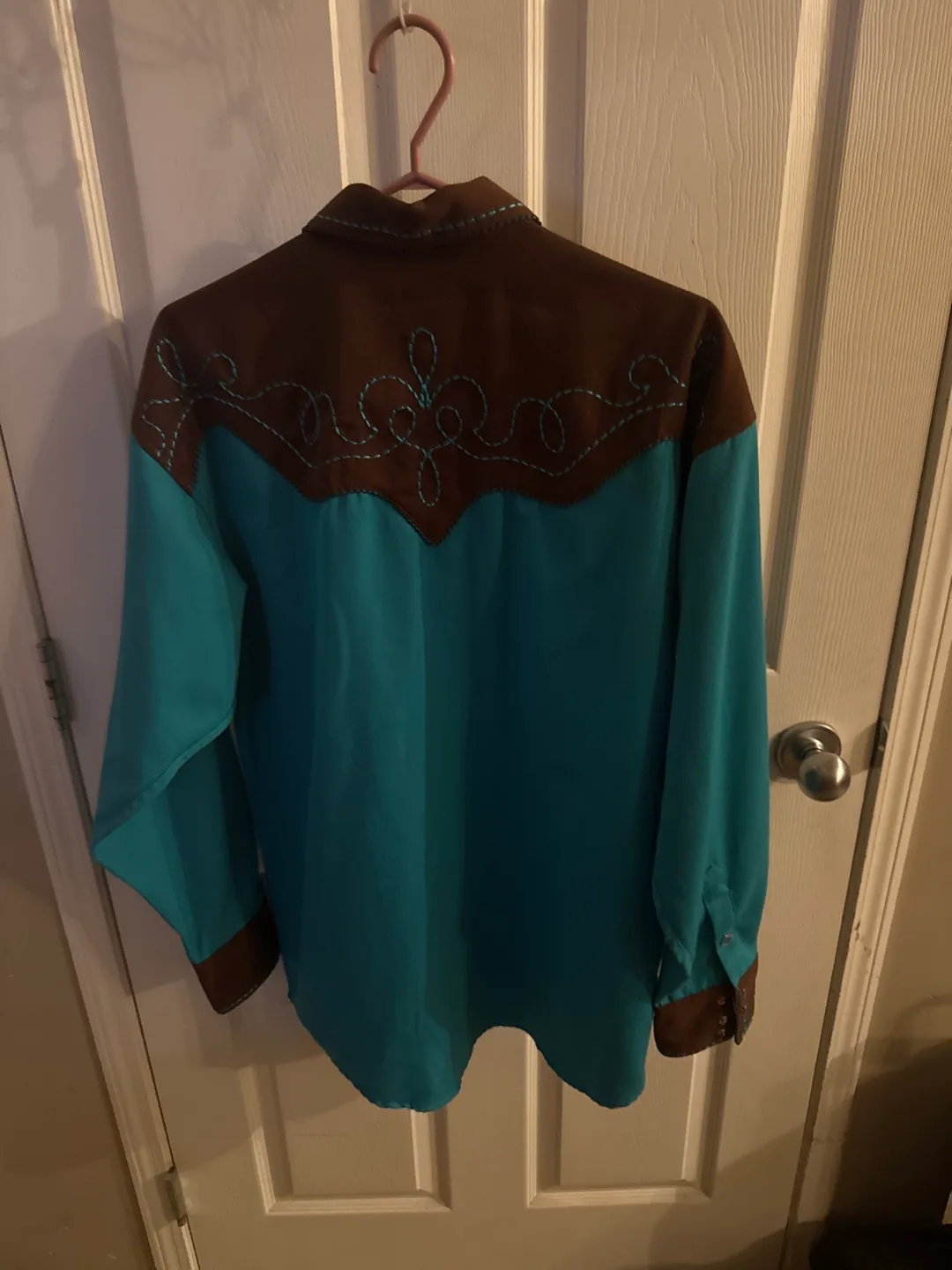 Panhandle Slim Retro Western Shirt - Size M image indicator(4)