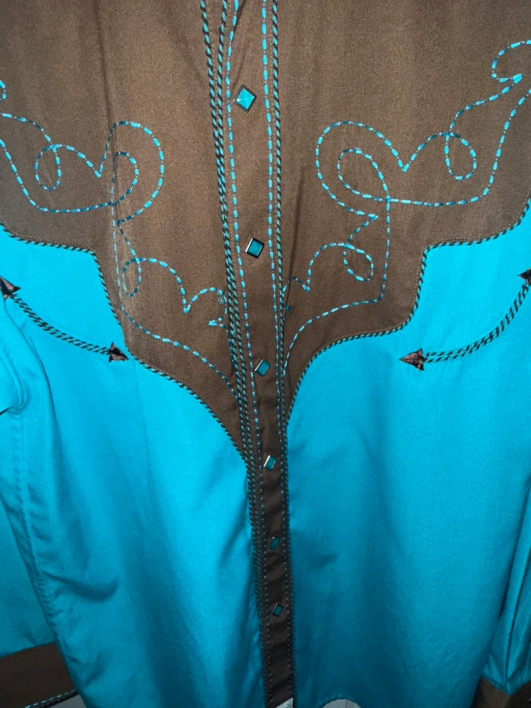 Panhandle Slim Retro Western Shirt - Size M image indicator(3)