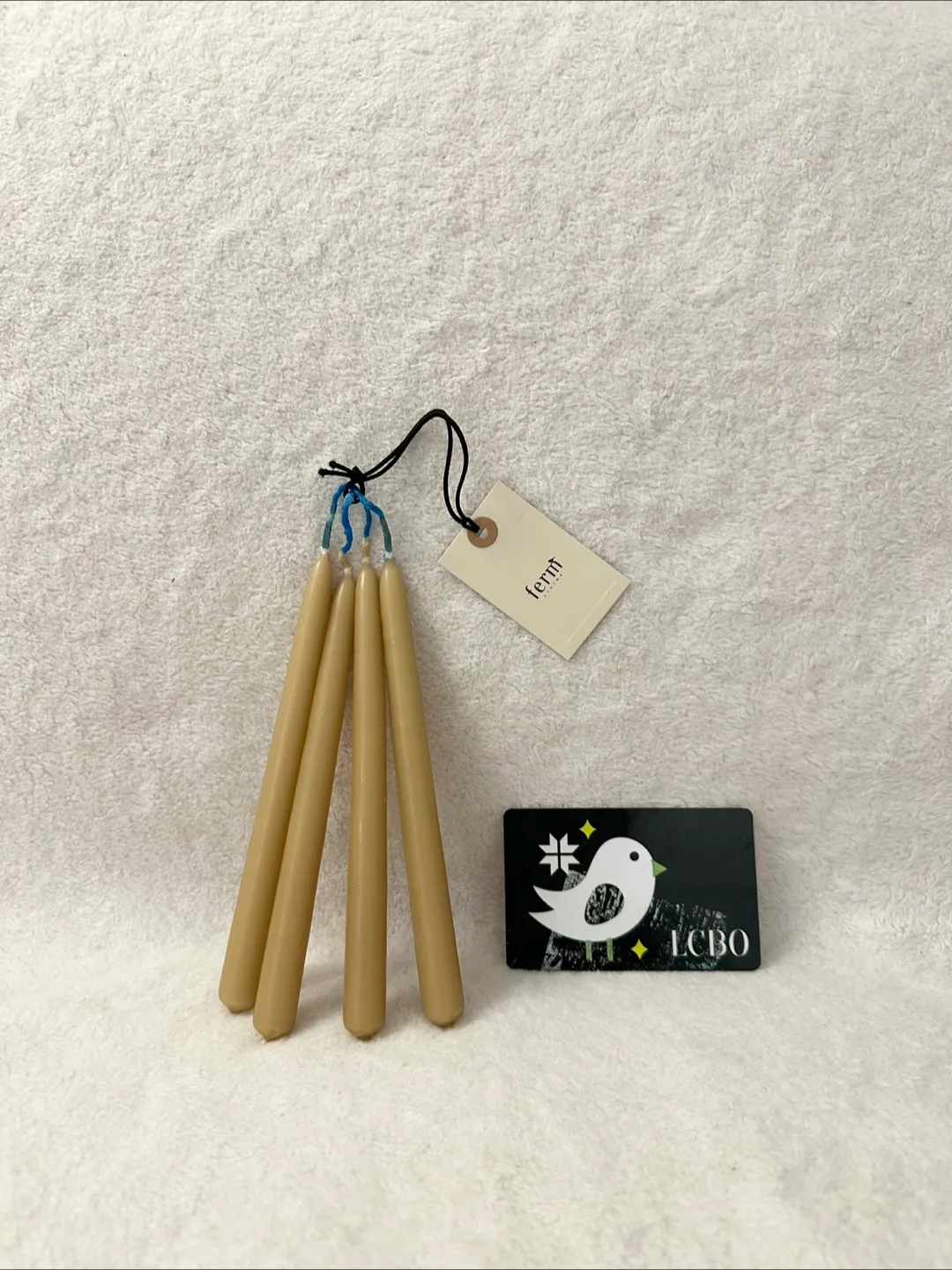 ferm LIVING Taper Candles - Set of 4 - Brand New thumbnail