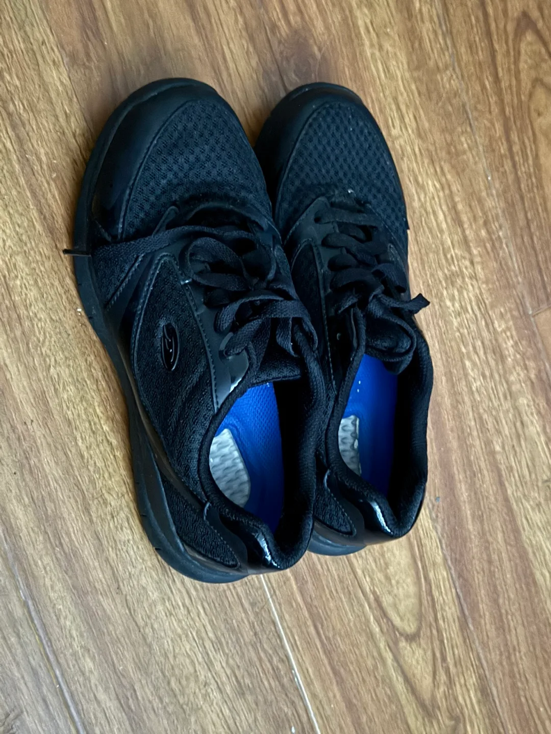 Women Black Athletic Works Sneakers thumbnail