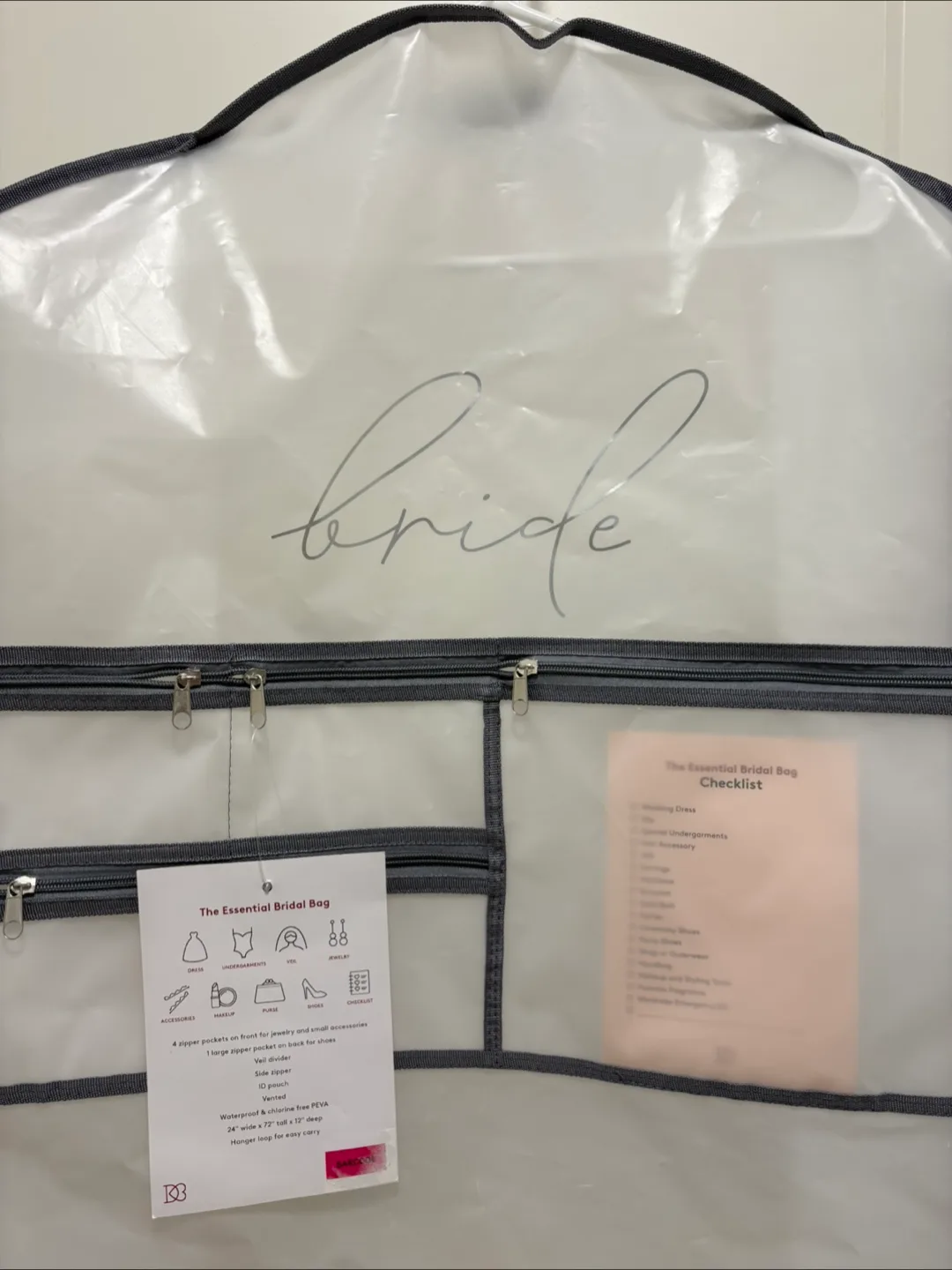 David's Bridal Essential Bridal Bag - used once thumbnail