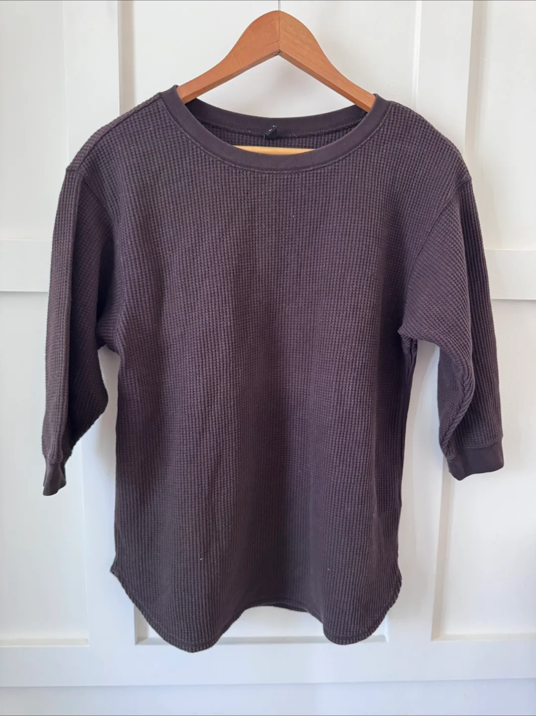 Uniqlo Waffle Tee - Size S thumbnail