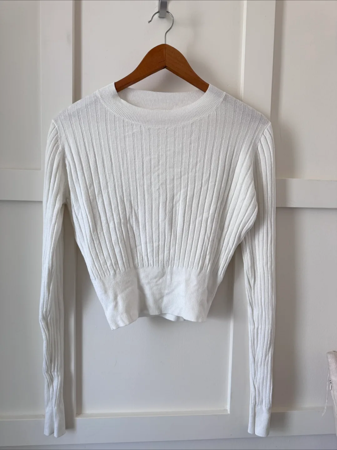 Twik Ribbed Knit Top - Size M thumbnail