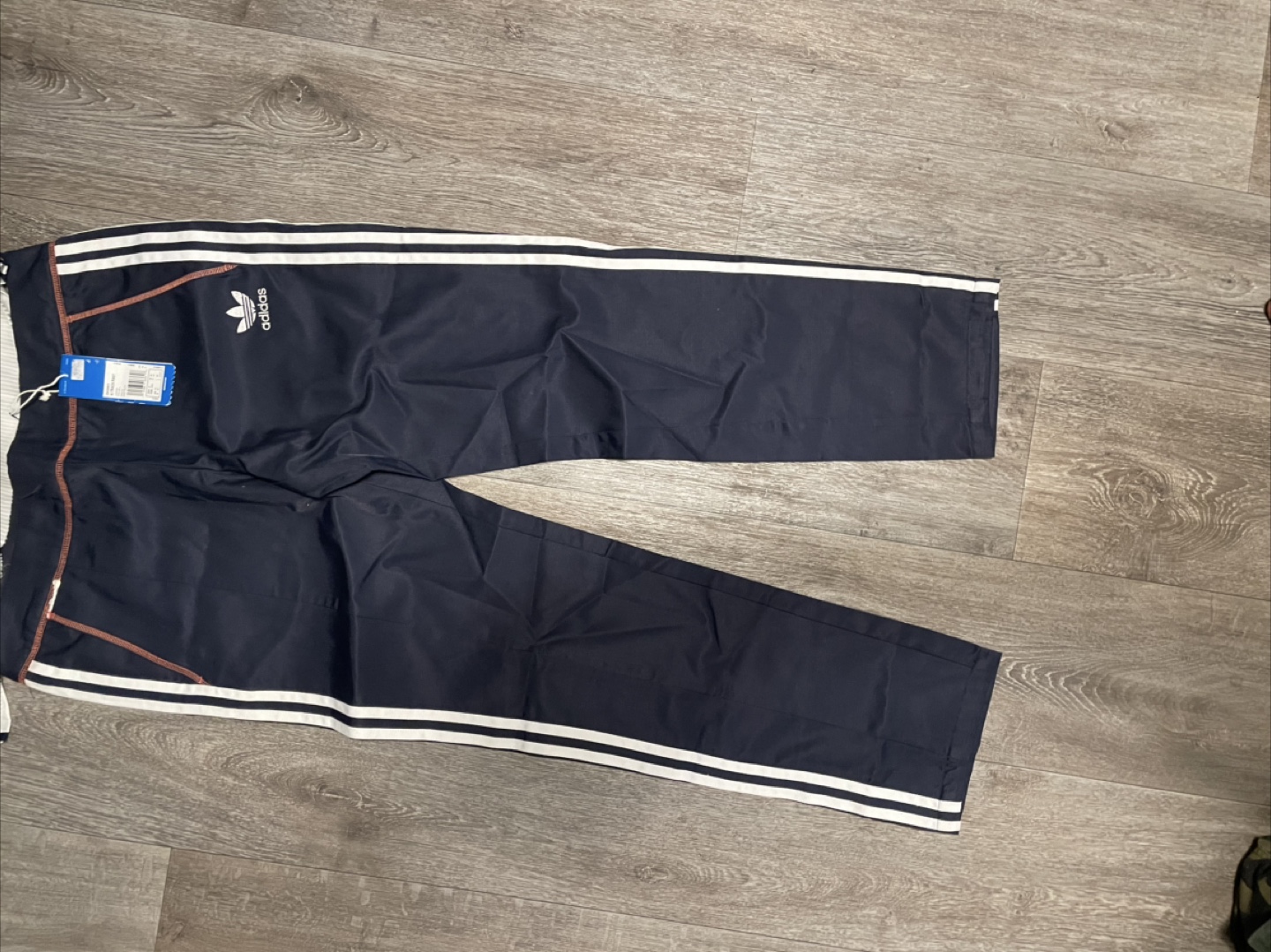 Adidas Navy Track Pants - New with Tags