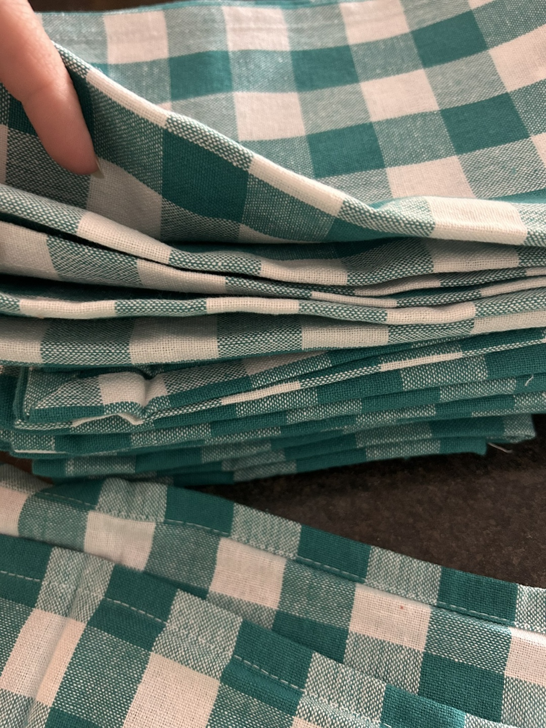 LINEN HUB New  Napkins 20x20 . 12 Pcs. 100% cotton