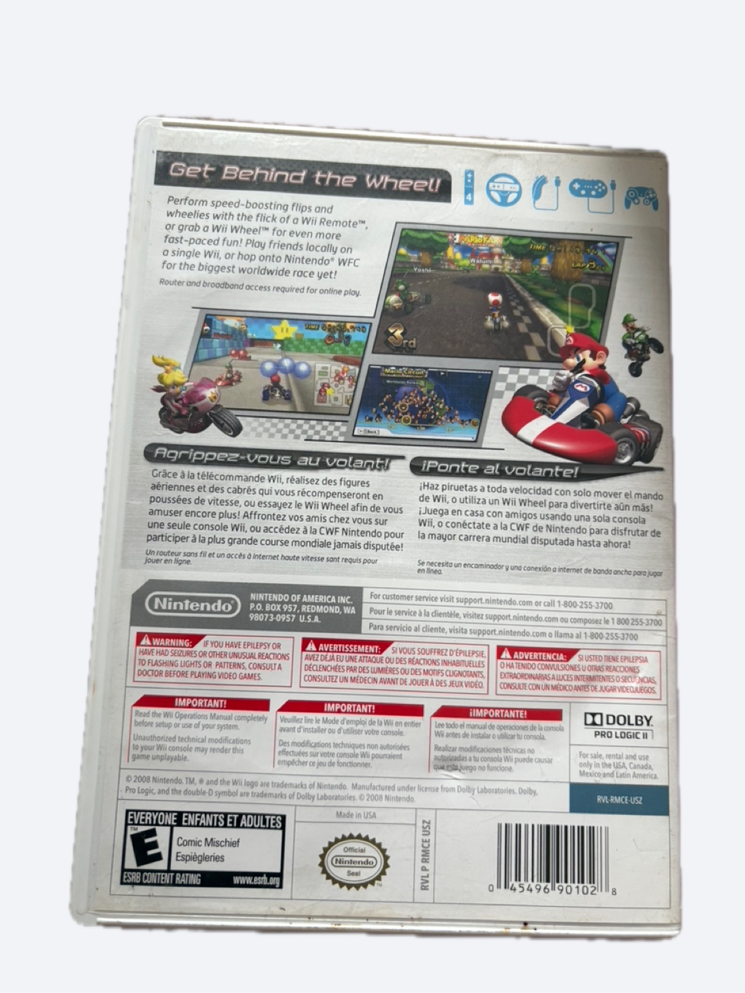 Mario Kart Wii (Nintendo, 2008) CIB - photo 2
